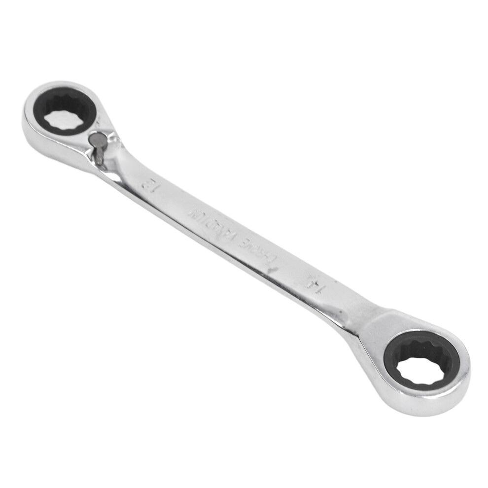 Double Box Ratcheting Wrench 12Â14Mm 72 Tooth Chrome Vanadium Steel Double Ended Ratchet Wrench For Auto Repair 8491317896349