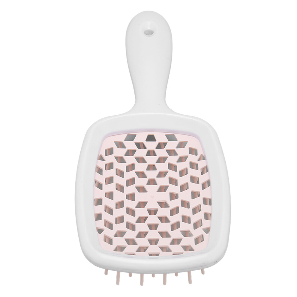 Detangler Hair Brush Massage Vented Fast Blow Drying Curl Comb for Curly Wet Dry Hair Pink