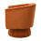 Living And Home (Orange) Upholstered Swivel Accent Armchair 3