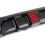 For BMW 3 Series E92 E93 M Sport Rear Valance Diffuser Splitter W/ LED 9