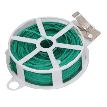 Twist Tie Plant Cable Support Twine 100m PE Tool with Cutter for Garden Horticulture
