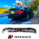 For BMW 3 Series E92 E93 M Sport Rear Valance Diffuser Splitter W/ LED 1