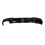 For BMW 3 Series E92 E93 M Sport Rear Valance Diffuser Splitter W/ LED 2