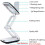 Lighted Desk Magnifying Glass Lamp 3
