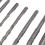 Jeu de 7 forets pour marteau perforateur SDS Plus (4 cannelures) 5