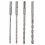 Jeu de 7 forets pour marteau perforateur SDS Plus (4 cannelures) 6