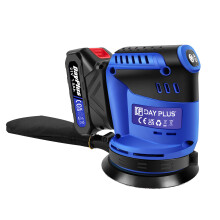 21V Lithium-Ion Sander,190W Max, with Battery、Charger、Sandpapers(12pcs)、Dust Bag,Makita Compatible