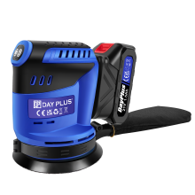 Compact 5" Electric Sander,3-Stage Speed Control,14000-22000 SPM, Makita Compatible
