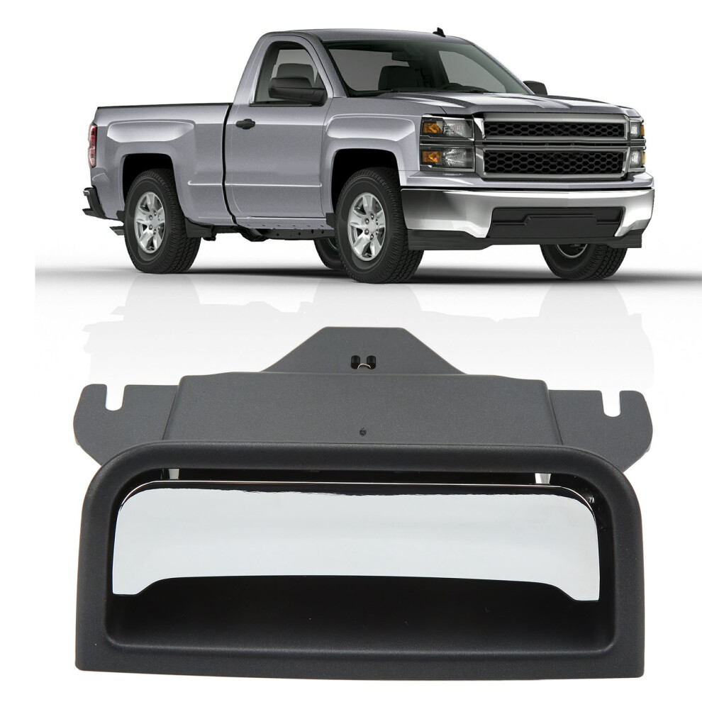 Center Console Armrest Latch Handle Plate Replacement For Silverado 1500 2014Â2018 Electroplate 4051317903283