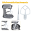 K5AB K5SS KitchenAid Gecoate Platte Klopper 11