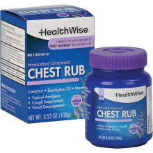 HealthWise Medicated Chest Rub | Calming Lavender Scent