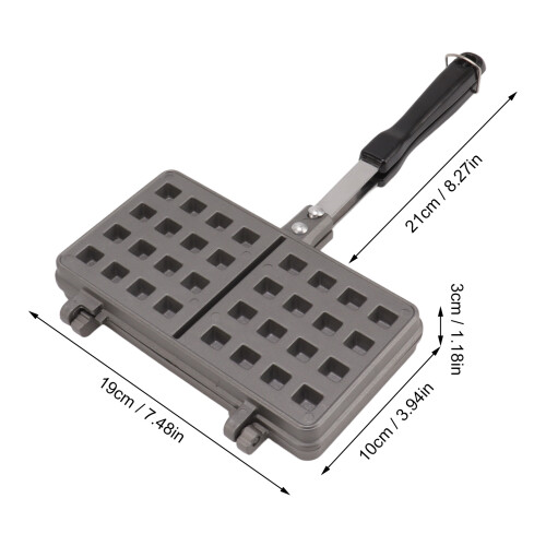 Aluminium-Waffelmaker-Form – Robuster Koch-Backform für die Küche 2