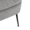 Living And Home (Grey) Modern Chenille Upholstered Leisure Chair 6