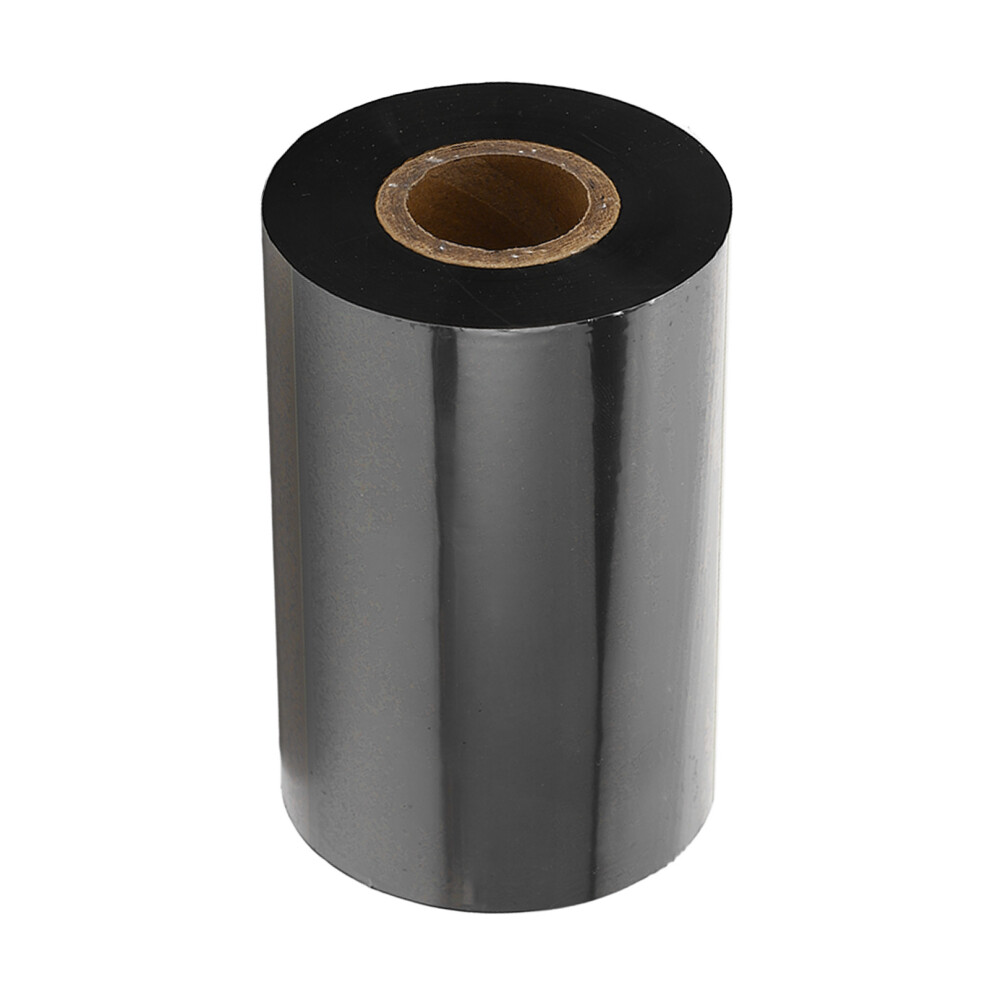 Thermal Transfer Ribbon 3 Layer Wear Resistant Anti Static Portable Printer Ribbon 100Mm X 300M Black 6921317905175