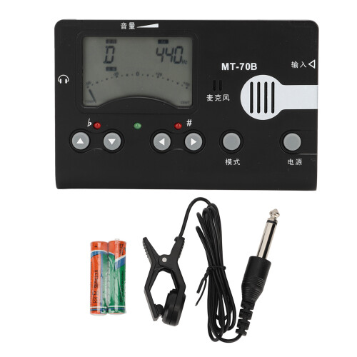 MT 70B Guzheng Stimmer mit großem LCD, Ton-Generator, zwei AAA-Batterien 1