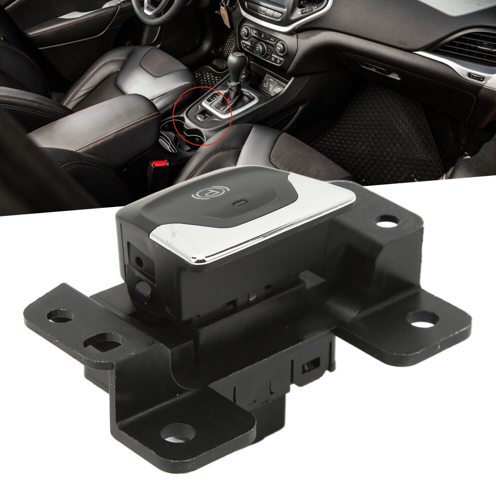 Electric Parking Hand Brake Button Switch 68141759Ab Replacement For Cherokee 2014Â2020 7891317905538