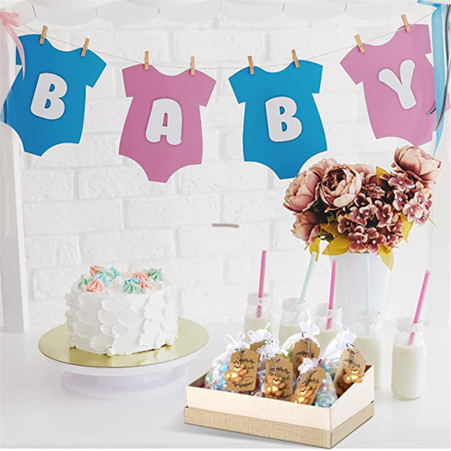 20 τεμάχια αναμνηστικά δώρα για baby shower με μπρελόκ σε σχήμα αρκούδας από οργάντζα 2