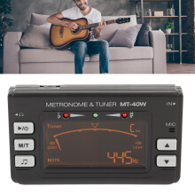 Elektronischer Stimmgerät & Metronom mit großem LED-Display für Gitarre, Violine, Saxophon