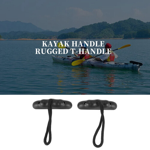 2Pcs Kayak Handles Strong T-Handle Design Ultra Installation Kit 2