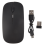 Wireless Mouse Bluetooth 5.1 Rechargeable 2.4G Backlite 2