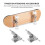 10 τεμάχια τρακς fingerboard 29 mm, σανίδα fingerboard με παξιμάδια 6