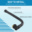 For Emission Control Crankcase Hose Air Intakes 9