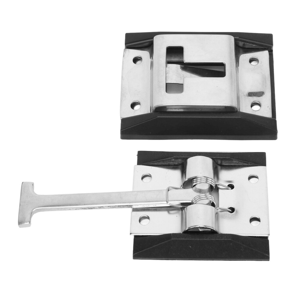 T Style Entry Door Latch Stainless Steel Rust Proof Low Noise Heat Resistant For Rv Trailer Camper Truck 8071317906301
