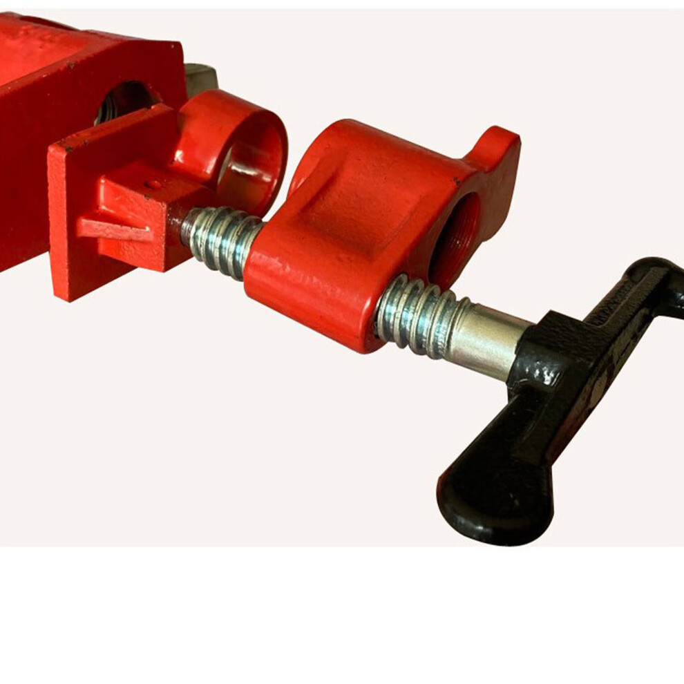 Pipe Clamp 3/4In Wood Gluing Fixture Malleable Steeltool Set Kit For Woodworking 9451317907314