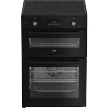 Beko AeroPerfect 60cm Electric Cooker with Induction Hob - Black - A/A Rated