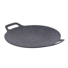 PFOA-freier Aluminium Koreanischer BBQ-Grillpfanne Ideal für Fleisch & Gemüse 25 cm