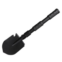 Folding Camping Shovel Alloy Steel Firefighting Shovel Entrenching Trowel Tool For Outdoor