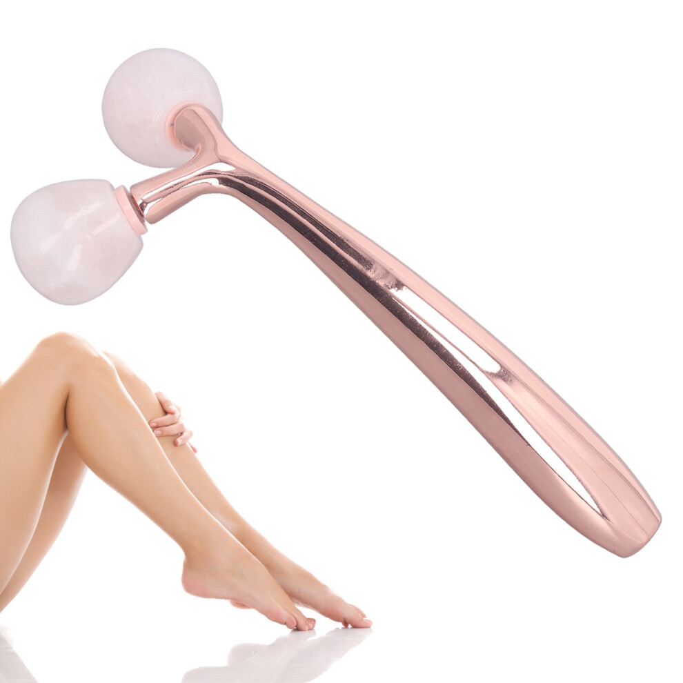 Roller Face Massager Multifunction Smoothing Jade Safe Skin Firming Body Shaping Ball Face Roller for Home Salon Gifting
