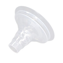 2pcs Breast Pump Shield Silicone PP Cover Fast Milking Soft Breast Pump Accessories 1.1in Wide Mouth