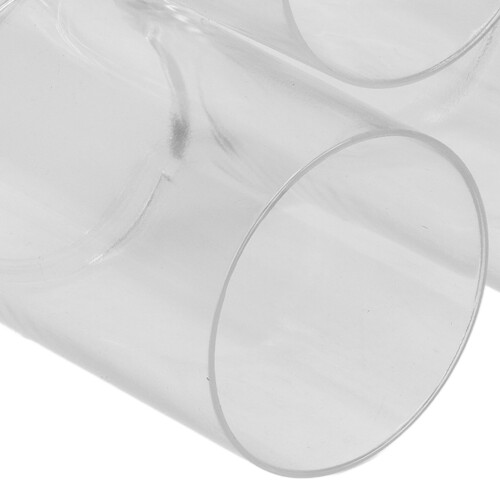 Clear Round Plastic Makeup Container Transparent Cylinder Makeup Brush Holder Organizer 2