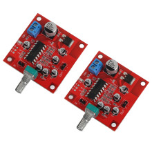 2Pcs Microphone Reverb Board Without Preamplifier Amplifier Funtion DC6‑15V Reverberation Board Module