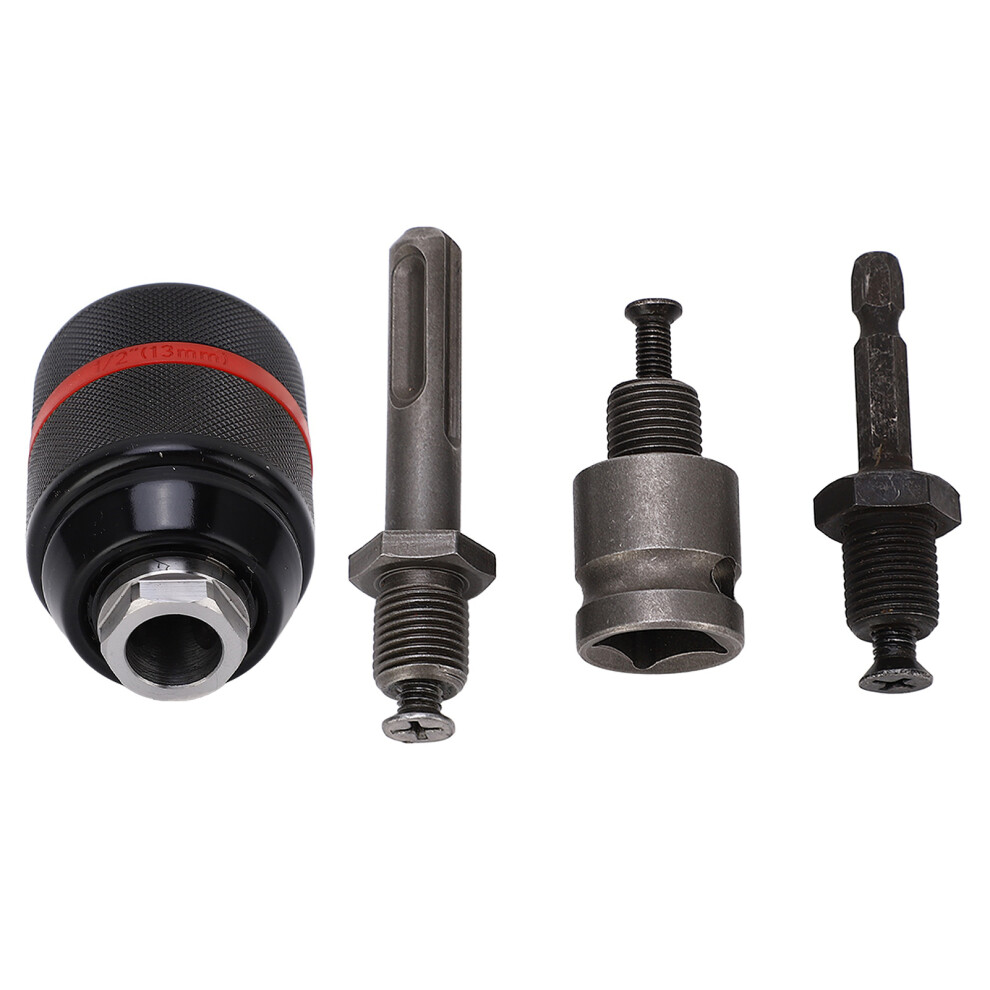 Drill Chuck Keyless Self Tightening 1/2In 2Â13Mm Clamping Range Quick Changing Tool Hex 63Mm Length 4991317922030