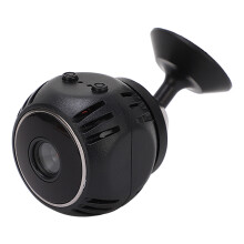 Black Wireless HD Surveillance Camera 720p/1080p, Night Vision, 150 Degree Wide, Battery-Powered Outdoor Security Camera