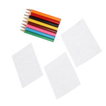 Heat Shrink Sheets Kit Various Patterns Shrink Film Paper Great Gift for Keychain Jewelry Bookmark DIY