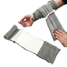 Einweg-Notfallverband 4 Zoll OD Grün Elastische Kompression für den Außenbereich