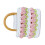 Webertasche DIY-Kit lebendige Farben, Blumenmuster, Polyester 1