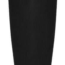 2 Paar Nylon-Schienbeinschoner-Hülsen für Fußball, Größe 38–47, Schwarz