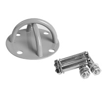 Swing Hanger Iron Rust Resistant Strong Bearing Capacity Swing Hook for Hammock Fan Silver