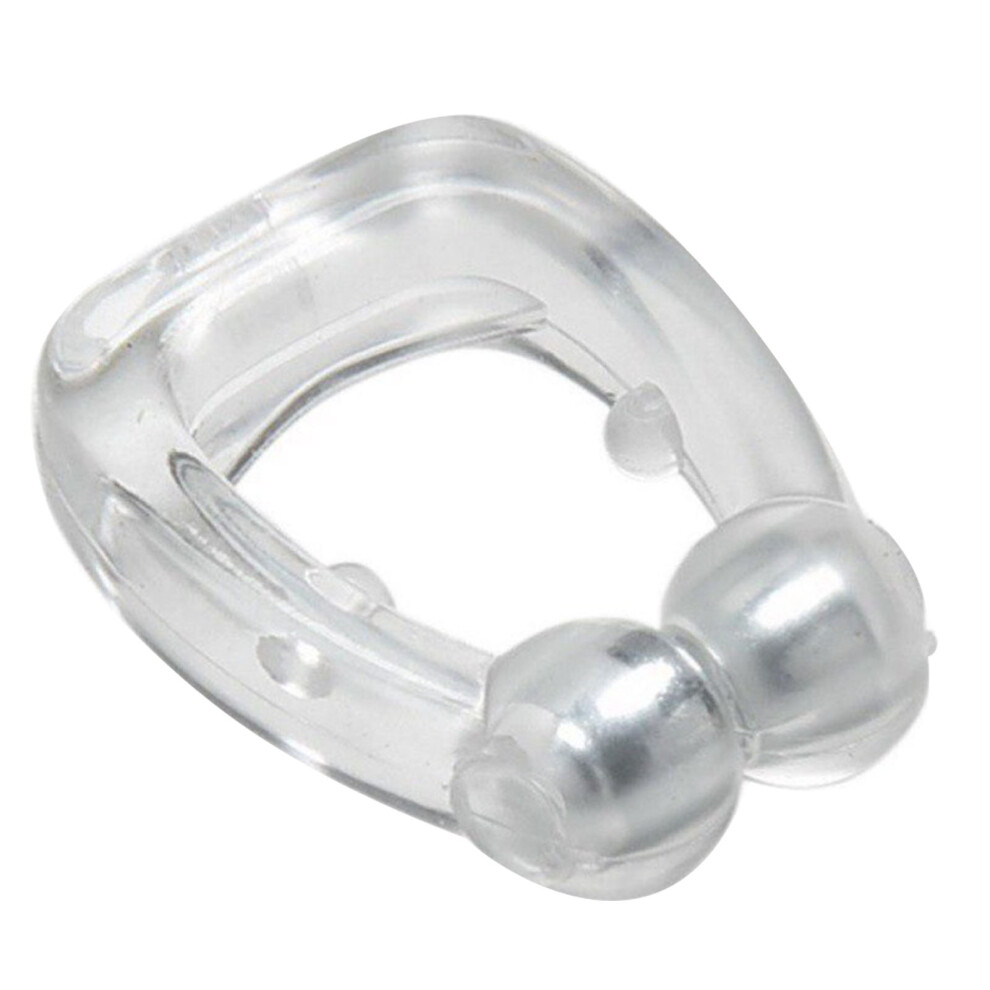 Mini Nose Clip Set Silicone Magnetic Anti Snoring Clip Snore Solution Tools for Night Sleeping
