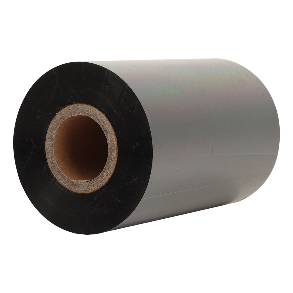 Thermal Transfer Ribbon Label Printing Antistatic Wax Barcode Ribbon For Industrial Printer Black 8721317928529