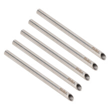 5 Stück hypoallergene Piercingnadeln Empfangsrohre, 7,5 cm