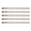 5 Stück hypoallergene Piercingnadeln Empfangsrohre, 7,5 cm 15