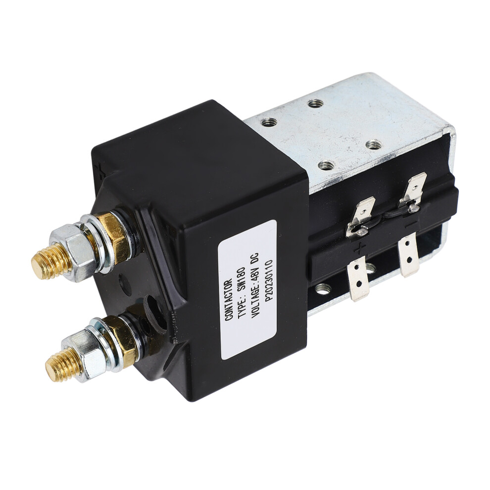 Dc Contactor Solenoid Metal Alloy Heavy Duty 48V Sw180 For Golf Cart Truck Forklift 7621317930595