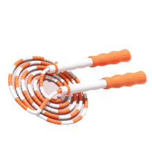 Verstellbares Perlen-Skipping Rope für Kinder, Orange, Flexibles PP-Kunststoff