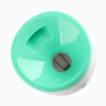 Dog Automatic Ball Launcher Rechargeable 3 Modes Interactive Pet Ball Thrower for Indoor Outdoor Green