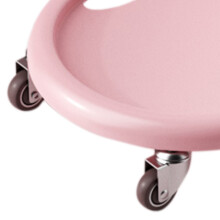 Pink Core Slider Ab-Workout-Tool mit 4 Rollen für das Home Gym